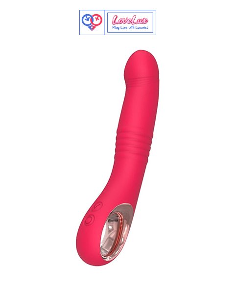 10 Modes Telescopic Vibrator, High-Speed Motor G-Spot Vibrating Dildo, Powerful Personal Massager