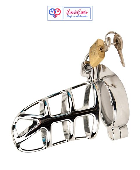 Impound Gladiator Chastity Cage with Connector