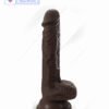 7 Inch Realistic Brown Silicone Dildo