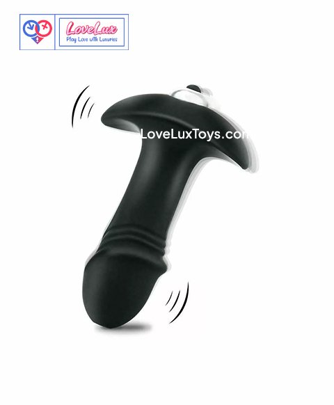 Vibrating Butt Plug with Penis Shape Prostate Massager