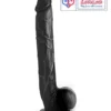 11 inch thick realistic silicone black dildo india