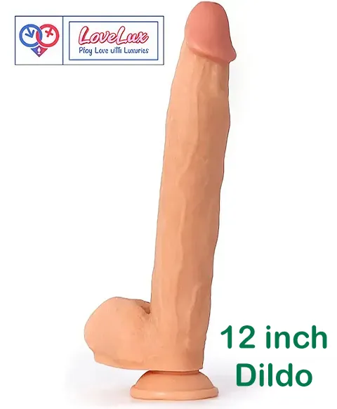 12 inch realistic silicone skin dildo india